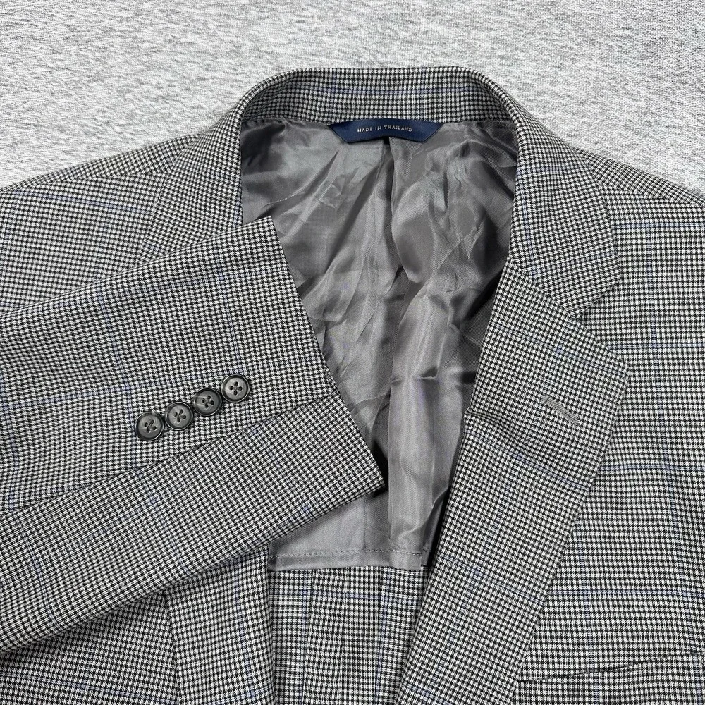Brooks Brothers Blazer Mens 44 Windowpane Regent Reda Wool Brookscool Travel